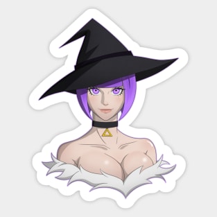 Witch Halloween Sticker